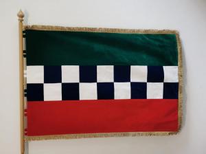 Slavnostní vlajka obce Modrava